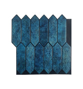 Crayon Blue 3D Peel and Stick Wall Tiles